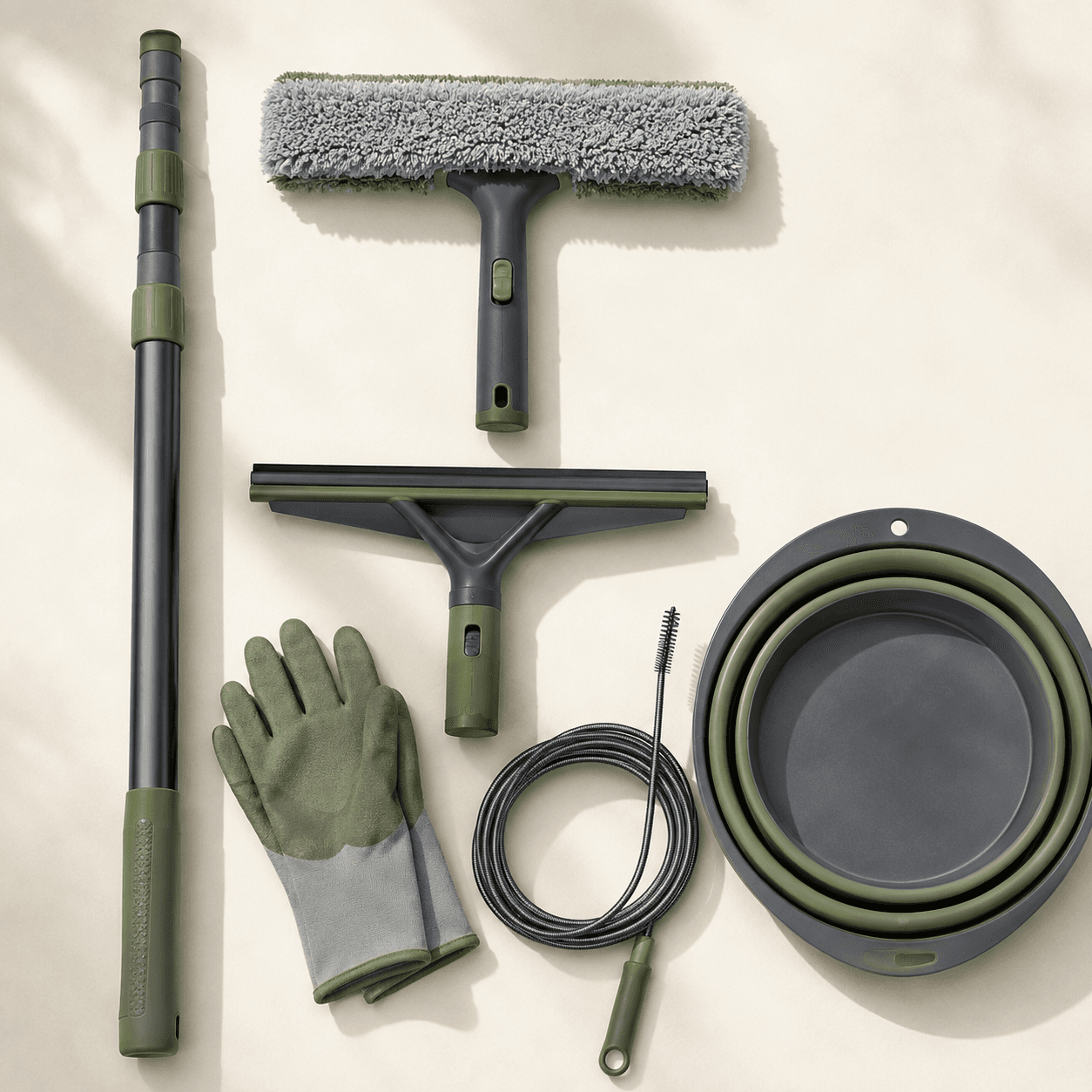 Move-In Exterior Kit — Get a new home's exterior sorted on day one, from gutters to glass to drains.